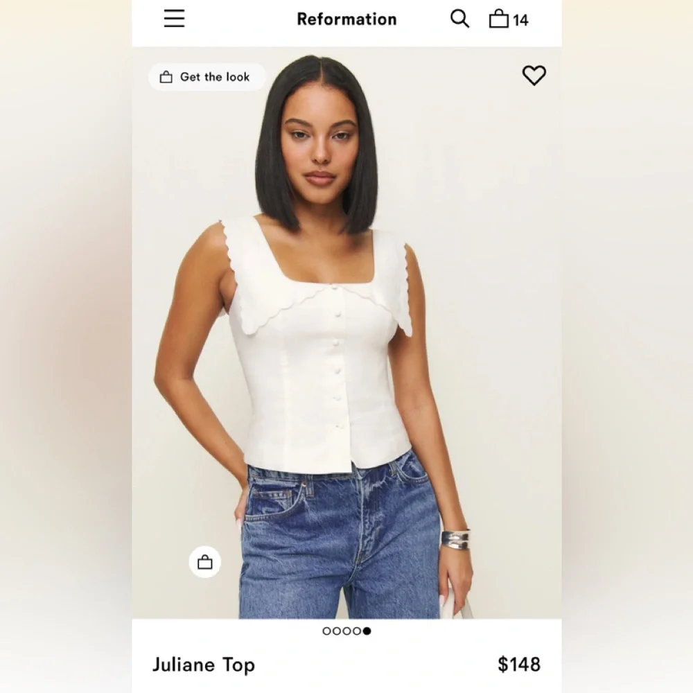 Reformation Juliane top - Picture 1 of 5